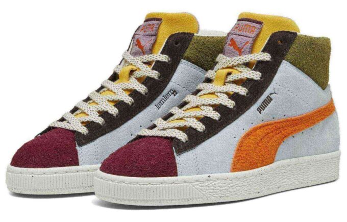 (WMNS) Lemlem x Suede Mid “Icy Blue Cayenne Pepper”