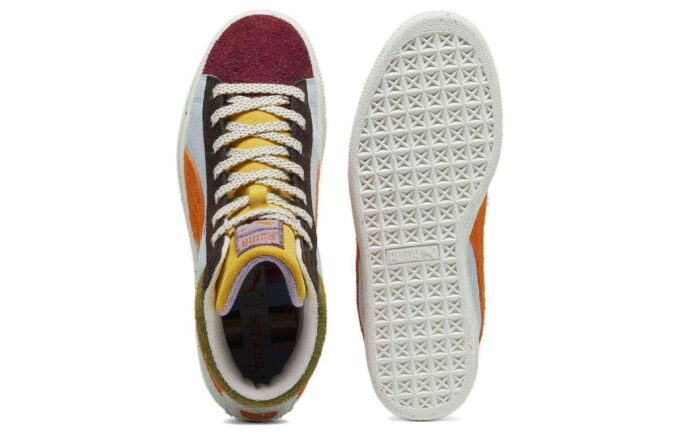 (WMNS) Lemlem x Suede Mid “Icy Blue Cayenne Pepper”