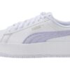 (WMNS) Lily Platform Laced “White Purple Heather”