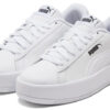 (WMNS) Lily Platform Leather “White”