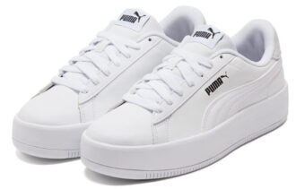 (WMNS) Lily Platform Leather “White”