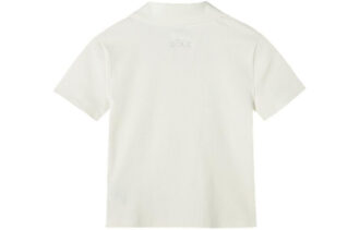 (WMNS) Logo Polo Shirt “Beige Red” (WMNS) Logo Polo Shirt “Beige Red”