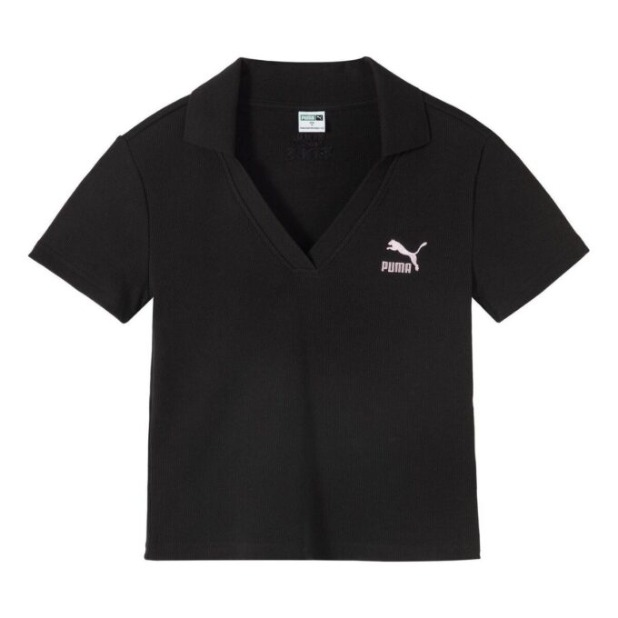 (WMNS) Logo Polo Shirt “Black”