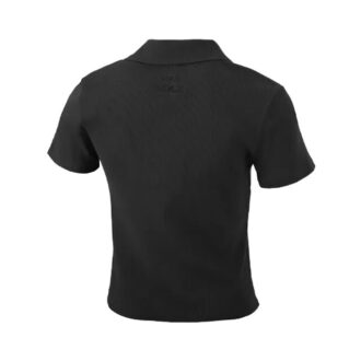 (WMNS) Logo Polo Shirt “Black” (WMNS) Logo Polo Shirt “Black”