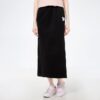 (WMNS) Logo Printing Half Body Long Skirt Black