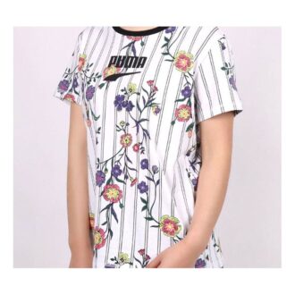 (WMNS) Logo Short Sleeve TEE White (WMNS) Logo Short Sleeve TEE White