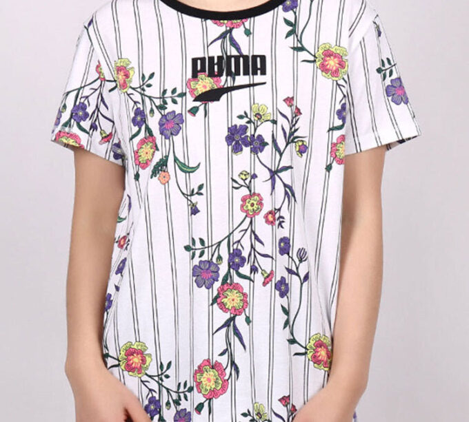 (WMNS) Logo Short Sleeve TEE White