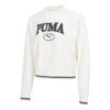 (WMNS) Logo Sweatshirt “White Black”