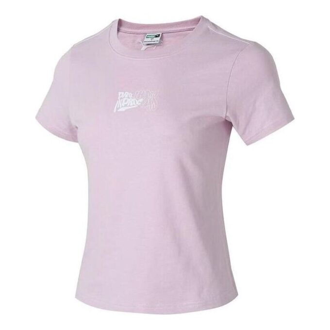 (WMNS) Logo T-Shirt “Pink”