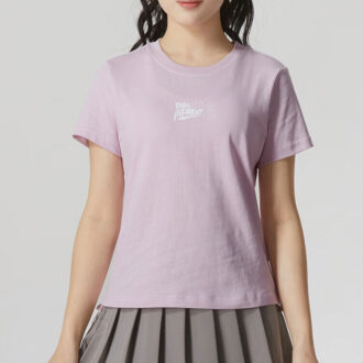 (WMNS) Logo T-Shirt “Pink”