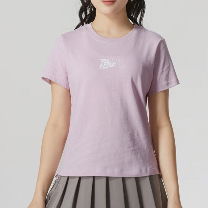 (WMNS) Logo T-Shirt “Pink”