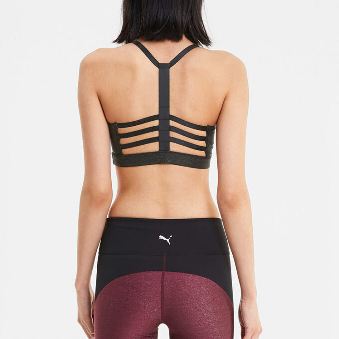 (WMNS) LOW IMPACT STRAPPY Training Bra “Black”