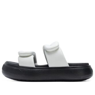 (WMNS) Mayu Puffy Sandals “Grey Black”