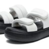 (WMNS) Mayu Puffy Sandals “Grey Black”