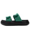 (WMNS) Mayu Puffy Slides “Green Black”