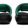 (WMNS) Mayu Puffy Slides “Green Black”