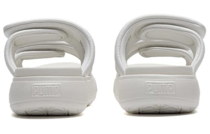 (WMNS) Mayu Puffy Slides “Warm White”