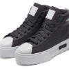 (WMNS) Mayze Mid Safari Casual Skateboarding Shoes Black
