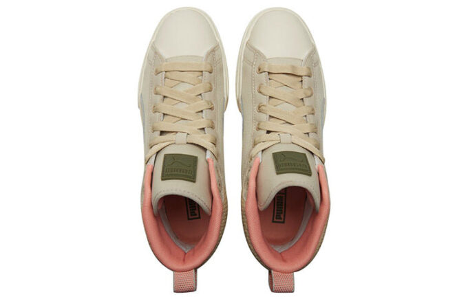 (WMNS) Mayze Mid Safari High-Top Sneakers Ivory