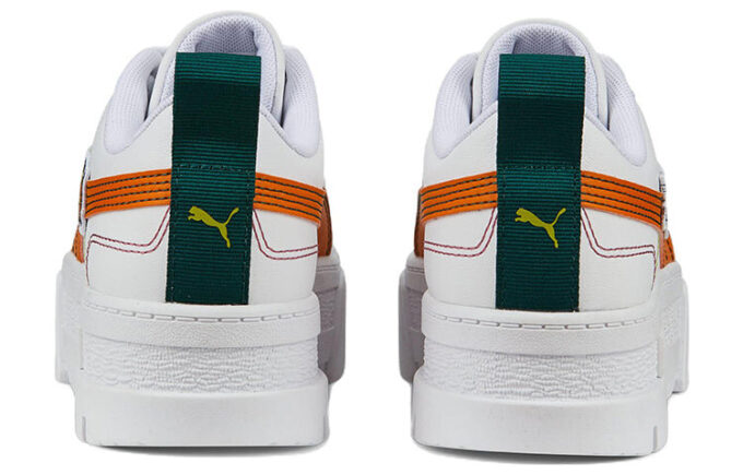 (WMNS) Mayze Pierced “White Orange Brick”