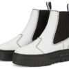 (WMNS) Mayze Pop Chelsea Boots “White Black”