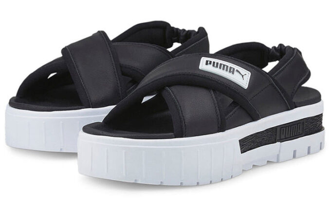 (WMNS) Mayze Sandal “Black White”