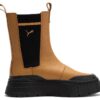 (WMNS) Mayze Stack Chelsea Boot “Desert Tan”