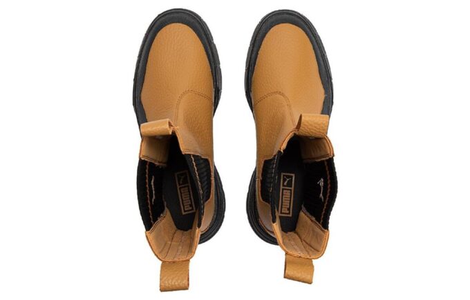 (WMNS) Mayze Stack Chelsea Boot “Desert Tan”