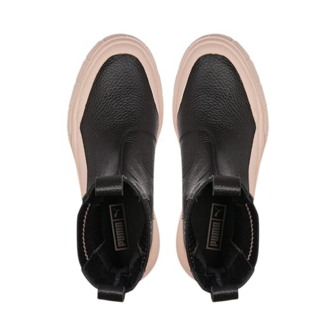 (WMNS) Mayze Stack Chelsea Boots “Black Rose Quartz”