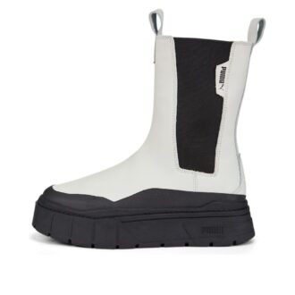 (WMNS) Mayze Stack Chelsea Boots “Vaporous Grey Black”