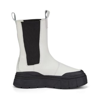 (WMNS) Mayze Stack Chelsea Boots “Vaporous Grey Black”