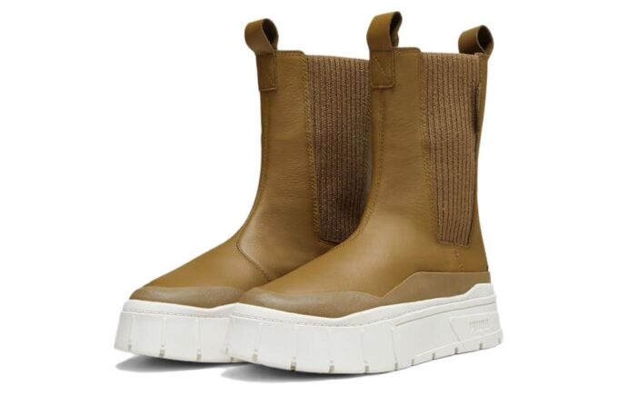 (WMNS) Mayze Stack Chelsea Winter Boot “Chocolate Chip”