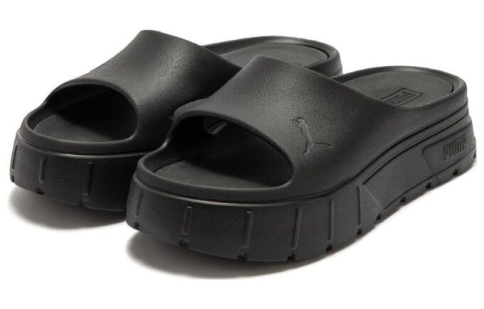 (WMNS) Mayze Stack Injex “Triple Black”