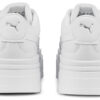 (WMNS) Mayze Stack Leather “Triple White”