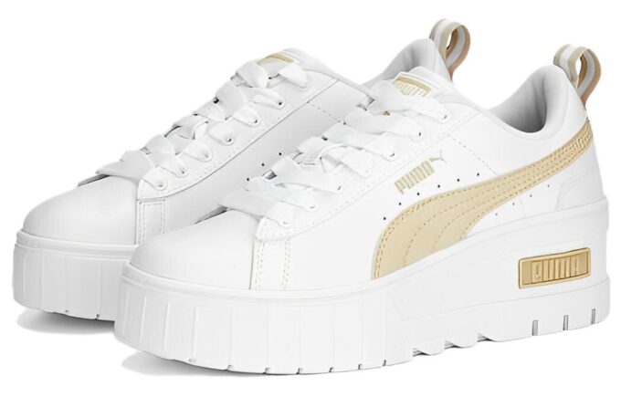 (WMNS) Mayze Wedge “White Granola”