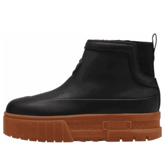 (WMNS) Mayze Wellis Leather Mid “Black”