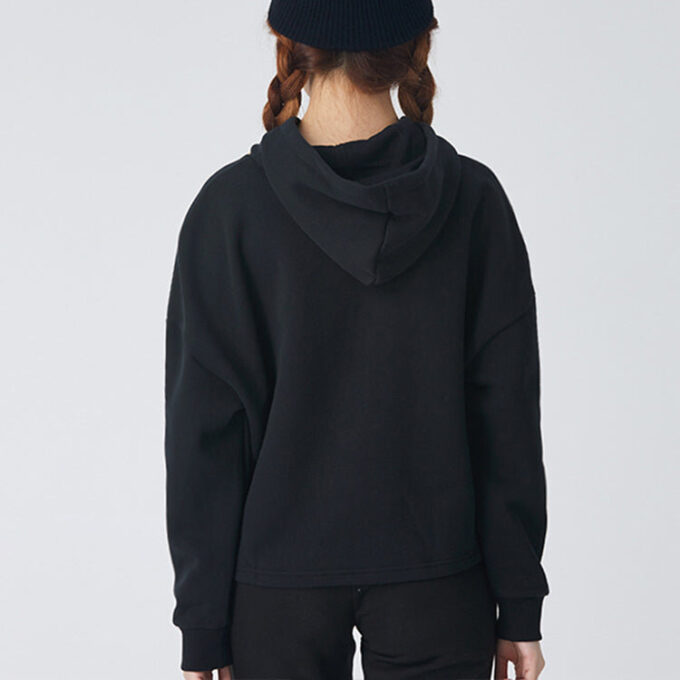 (WMNS) Metallic Nights Hoodie “Black Gold”