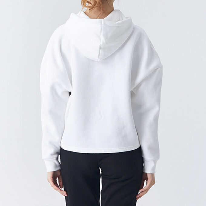 (WMNS) Metallic Nights Hoodie “White Gold”