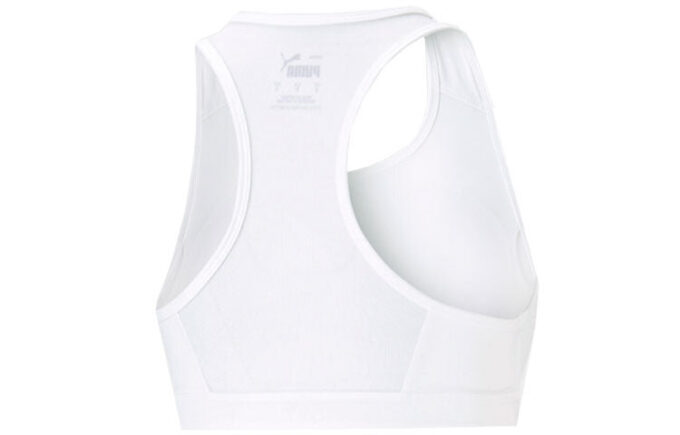 (WMNS) Mid 4Keeps Graphic Training Bra “White”