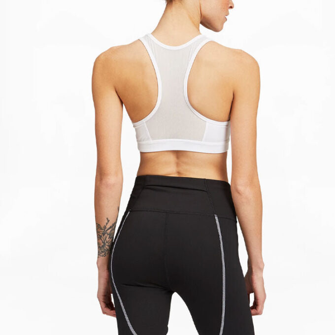 (WMNS) Mid 4Keeps Graphic Training Bra “White”