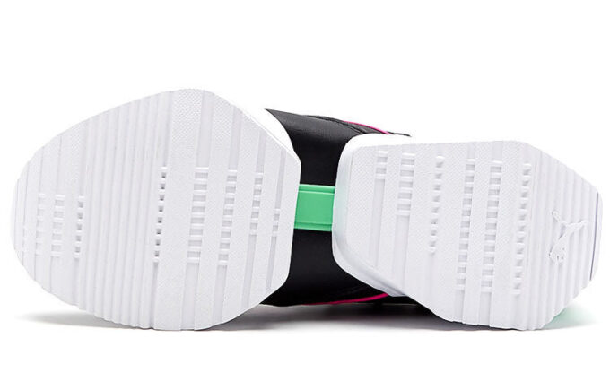 (WMNS) Muse Maia Street 1 Low-Top Running Shoes Black/Green