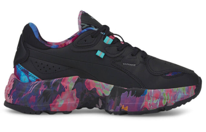 (WMNS) Orkid “Floral – Black Elektro Aqua”