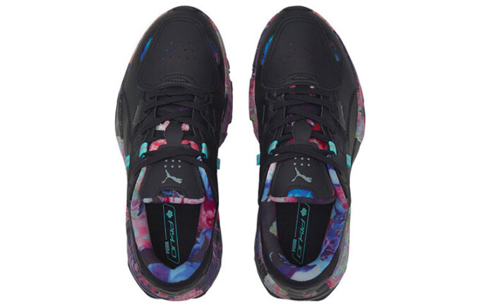(WMNS) Orkid “Floral – Black Elektro Aqua”