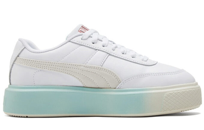 (WMNS) Oslo Maja Sneakers White/Pink/Blue
