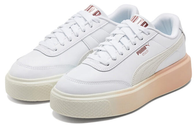 (WMNS) Oslo Maja Sneakers White/Pink/Blue