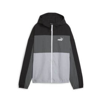 (WMNS) Oversized Hooded Windbreaker “Grey”