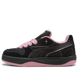(WMNS) Park Luna Satin “Princess Black Newlywed Pink”