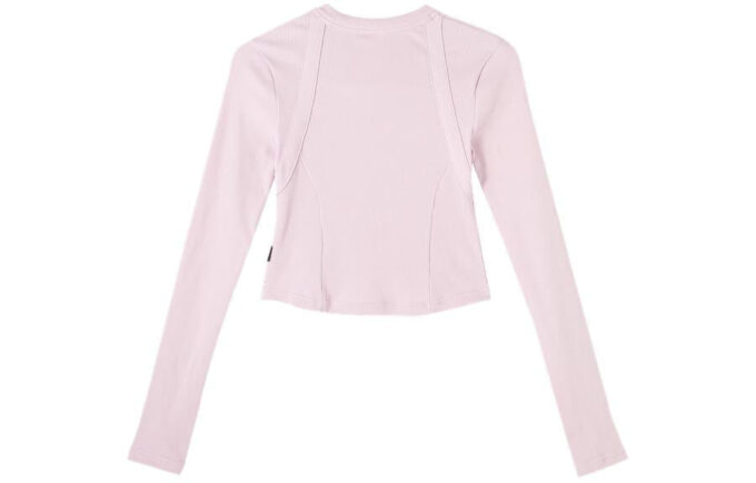 (WMNS) Plain Long Sleeves T-Shirt “Pink”