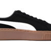 (WMNS) Platform Skate Shoes “Black White Brown”