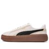 (WMNS) Platform Skate Shoes “Cream Black Brown”